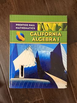 California Edition California Algebra 1 Prentice Hall Mathematics