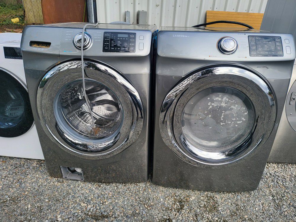 Samsung Washer And Dryer Set Electric 30days Warranty 