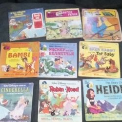 Disney Books And Records Set