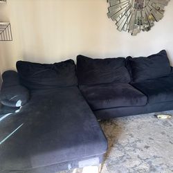 Sofa black and white free