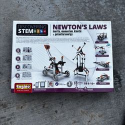 Discovering STEM Newton’s Laws Engino NIB New in Box