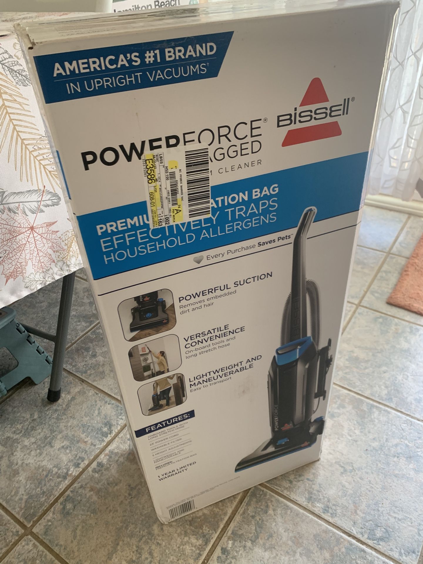 New Bissell Vacuum Cleaner