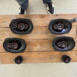 Cerwin-Vega car speakers.