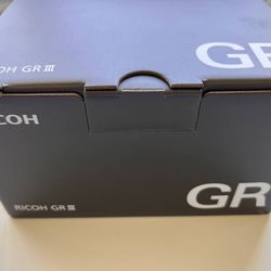 Ricoh GR III Camera Brand New 