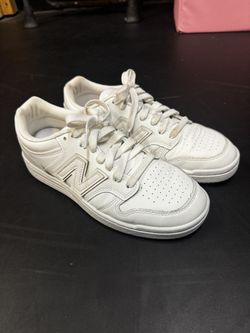 White Nike New Balance Shoes