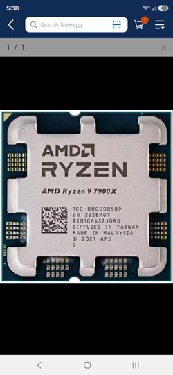 Ryzen 9 7900x
