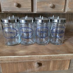 Vintage Grafco Medical Jars 