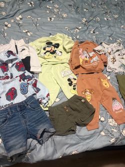 Baby boys Mickey , Winnie the Pooh and  More size 12 months lot
