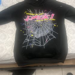 Spider hoodie black