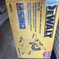 Dewalt New 12' miter Saw - Nuevo 
