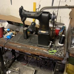 Singer Post Stitching Machine 