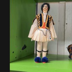 Vintage Greek Doll 