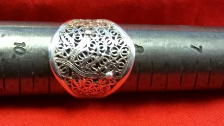.925 sterling silver ring.
