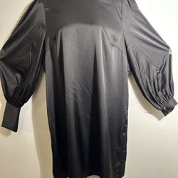 New stylish silk shift dress .Size 16.$50.