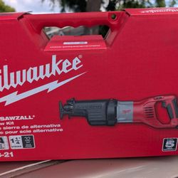 Brand New Milwaukee Super Sawzall Never Used