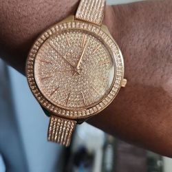 Michael Kors  Crystal Woman's Watch  Free Shipping & Make an Offer