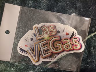 Las Vegas Holographic Sticker