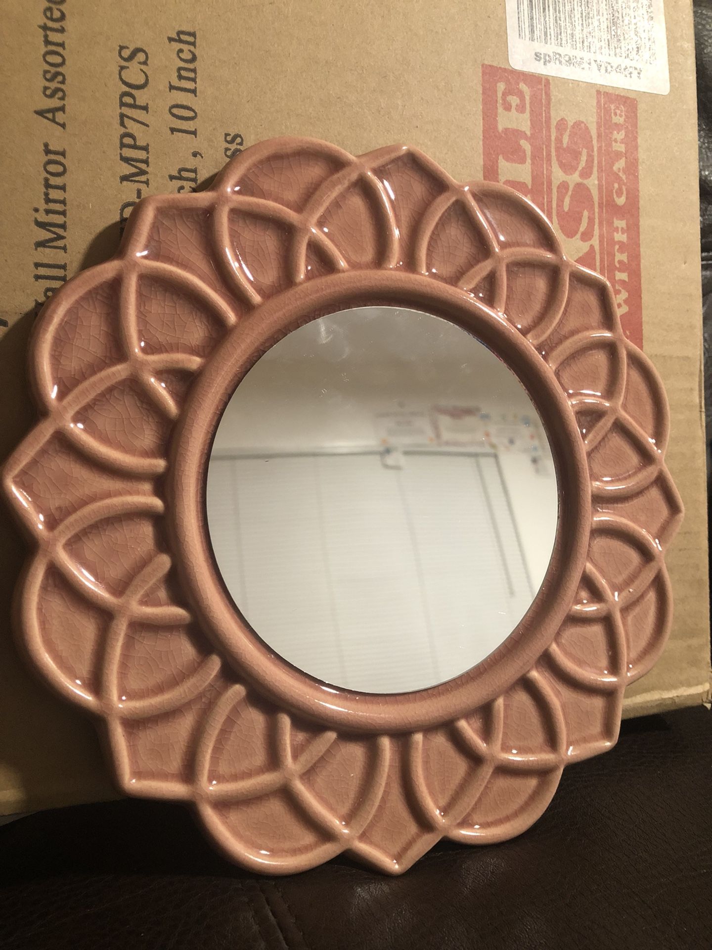 Ceramic Wall Mirror