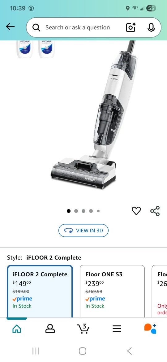 Cordless Wet Dry Vacuum Floor Cleaner and Mop