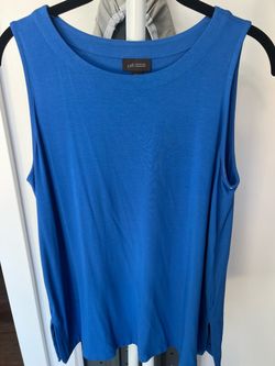 J.Jill Wearever Collection Blue Tank Top