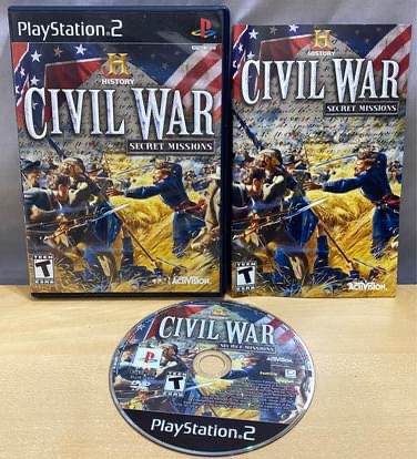 PS2 Sony PlayStation 2 Civil War Secret Missions Video Game