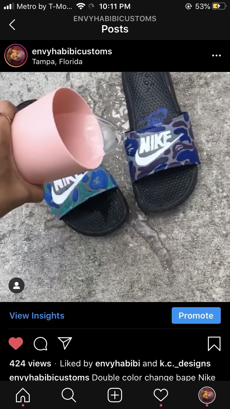 COLOR CHANGE BAPE SLIDES READ DESCRIPTION