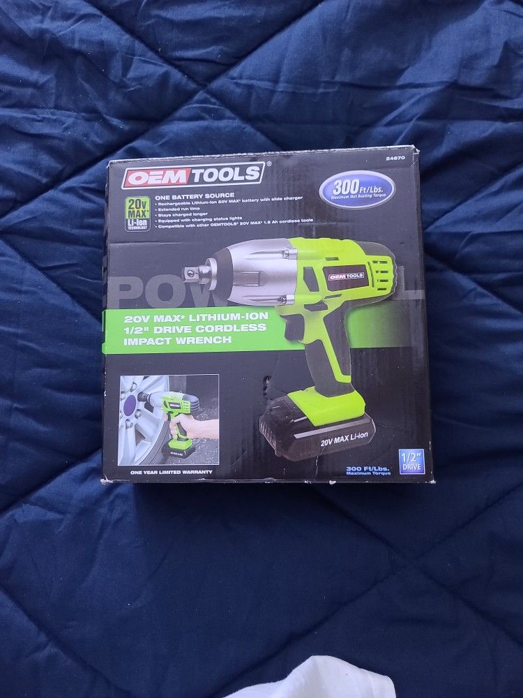 1/2 Cordless Impact Wrench (OEM)
