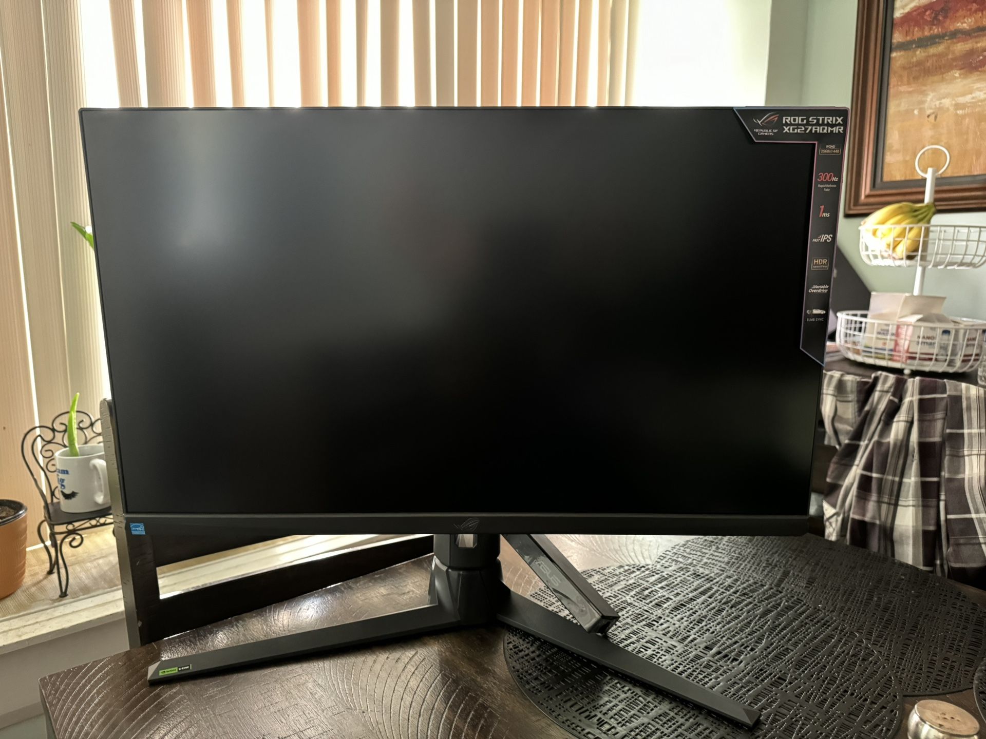 ASUS ROG Strix 27 Inch XG27AQMR Gaming Monitor (2560 x 1440)