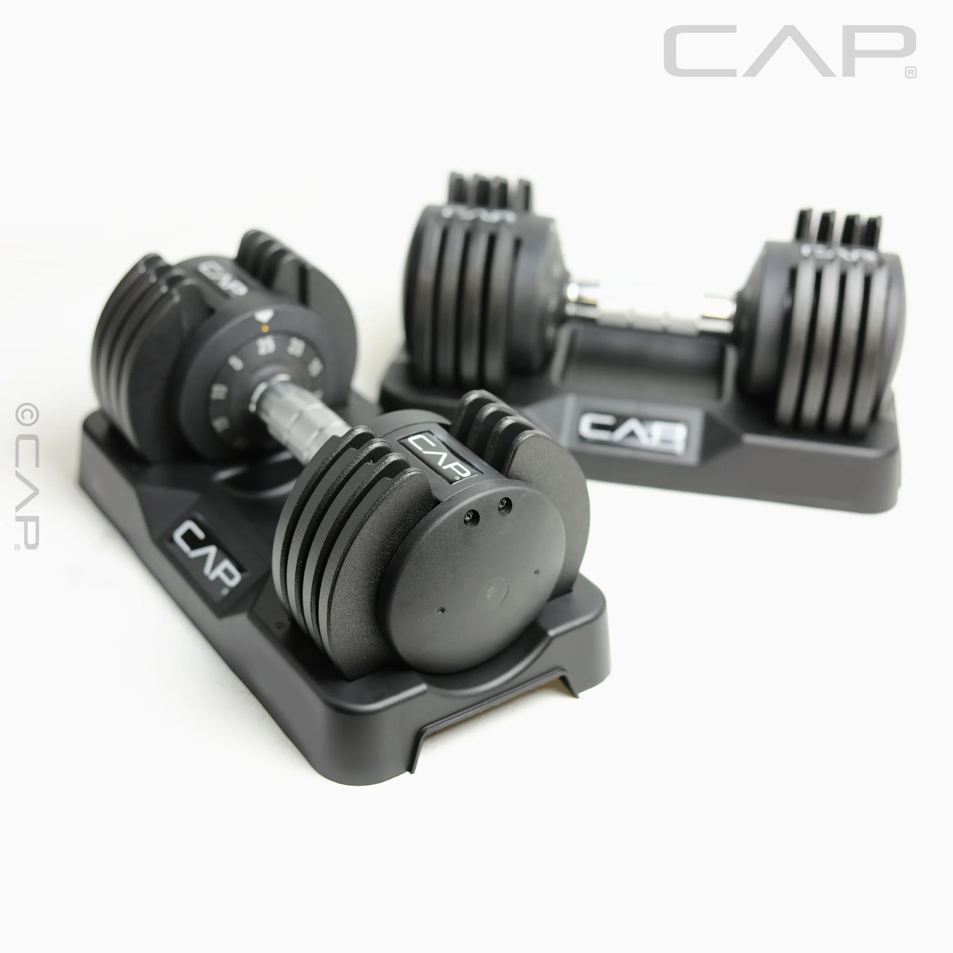 New CAP Barbell 25 lb Adjustable Dumbbell Set Pair/single