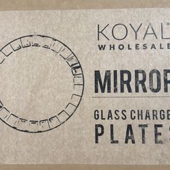 Glass Charger Plates 