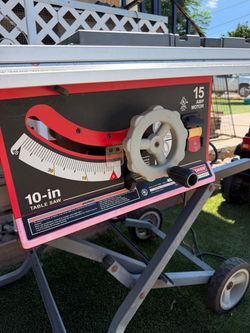 Craftsman 10-in Table Saw 15 Amp