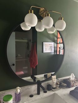 Better bevel 36in round mirror