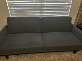 Grey sofa bed