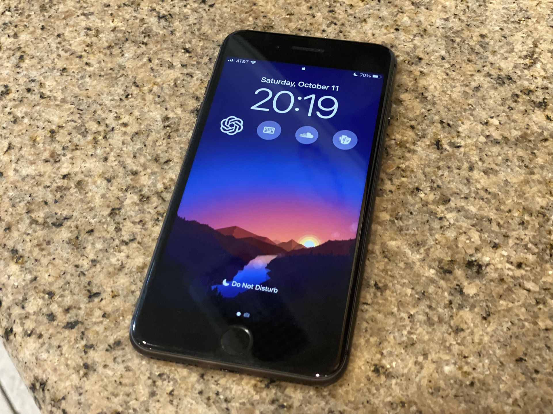 iPhone 8 Plus 64GB Unlocked Space Gray  - $120