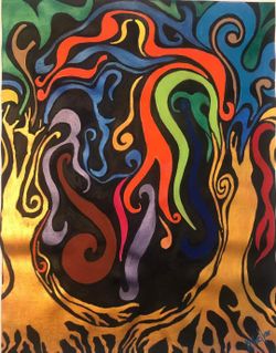 Pinturas de arte hechas a mano