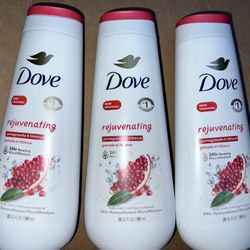 3 Dove go fresh Revive Body Wash Nutrium Moisture, Pomegranate & Lemon Verbena