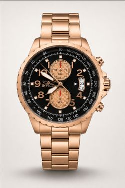 Invicta Speedway Men’s Rose Gold-Tone Chronograph Watch