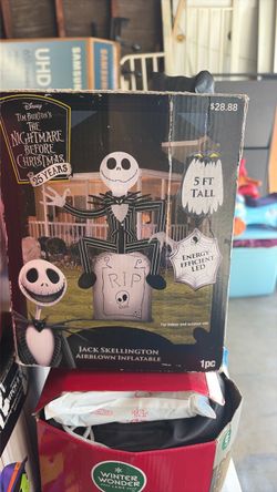 Jack Skellington 5ft Airblown Inflatable