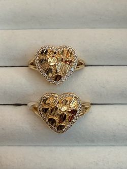14K Gold Filled-Nugget Rings