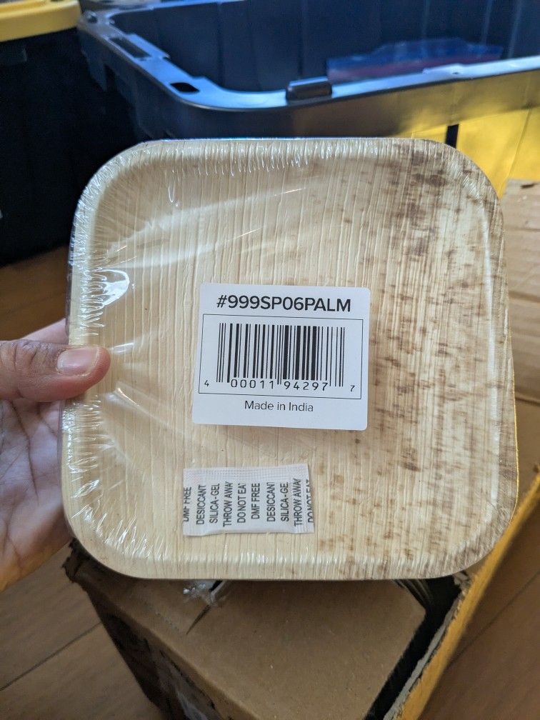 75 - 6" Palm Leaf Plates 