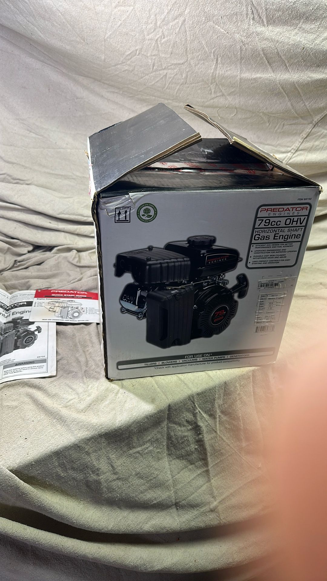 Honda Predator Engine New It’s Never Even Had Gas In It