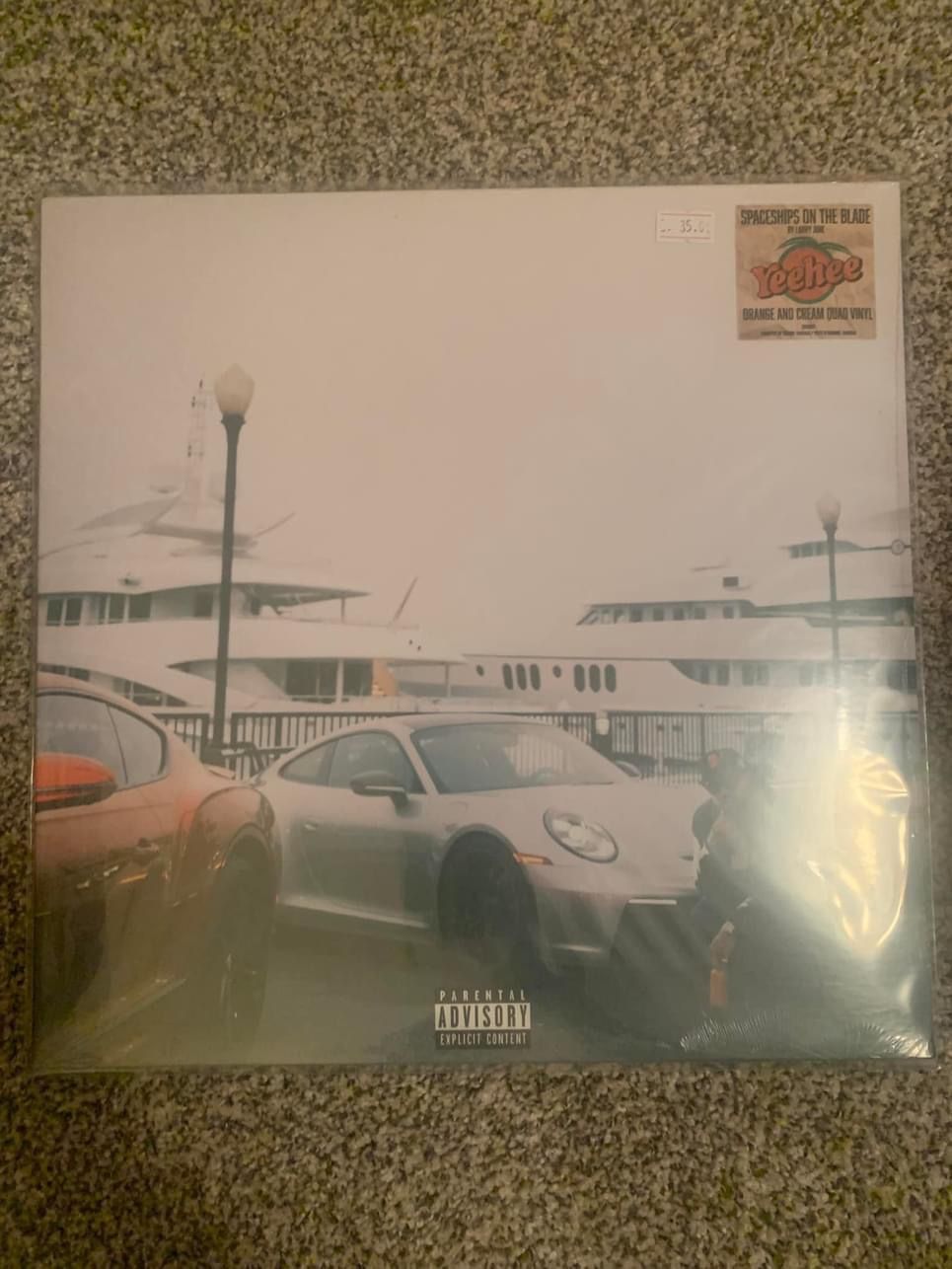 Larry June - Spaceship on the Blade 12” Vinyl Record New