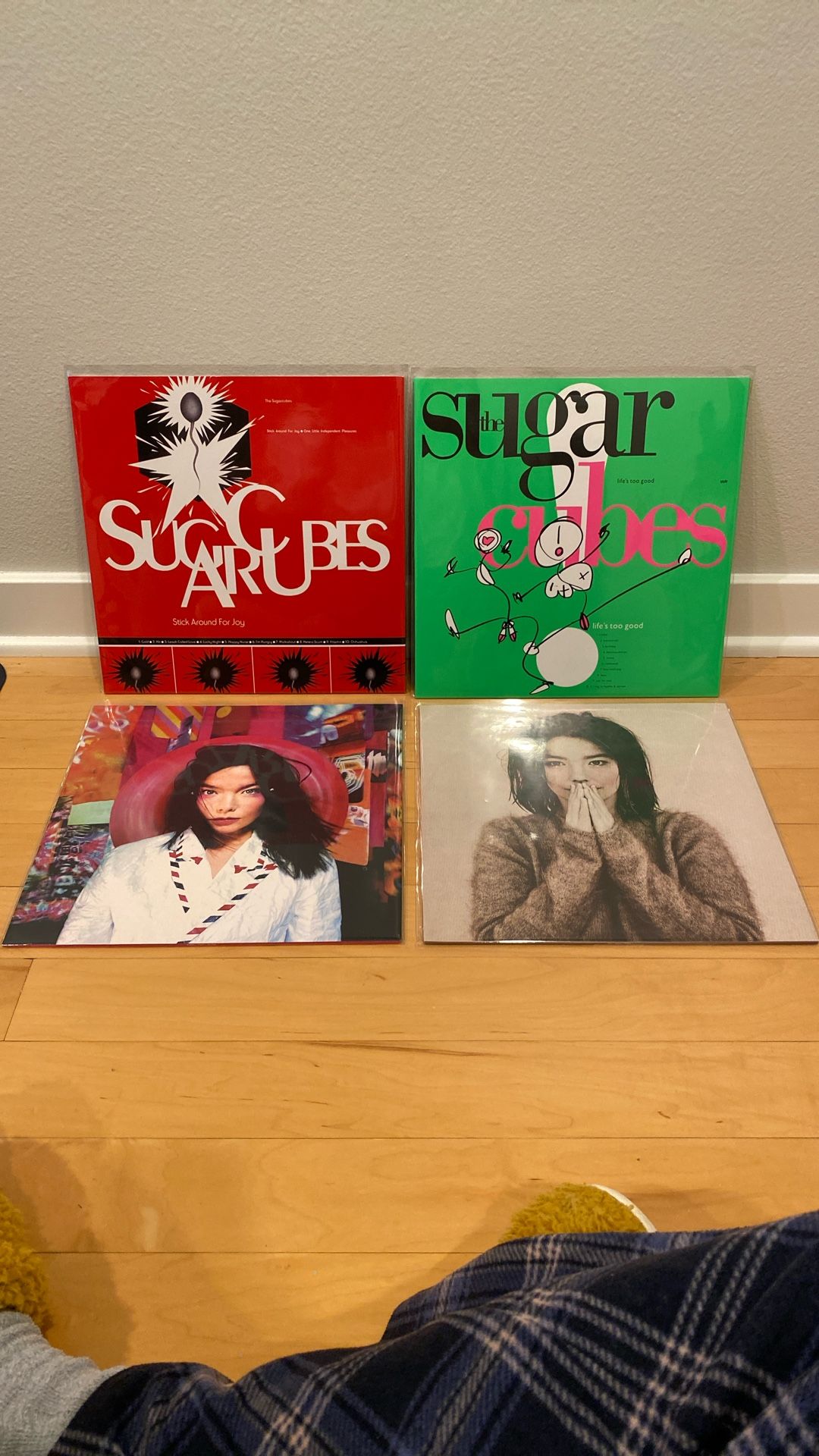 Sugarcubes and Bjork Vinyl LPs Near Mint
