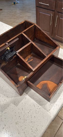 Antique desk clock