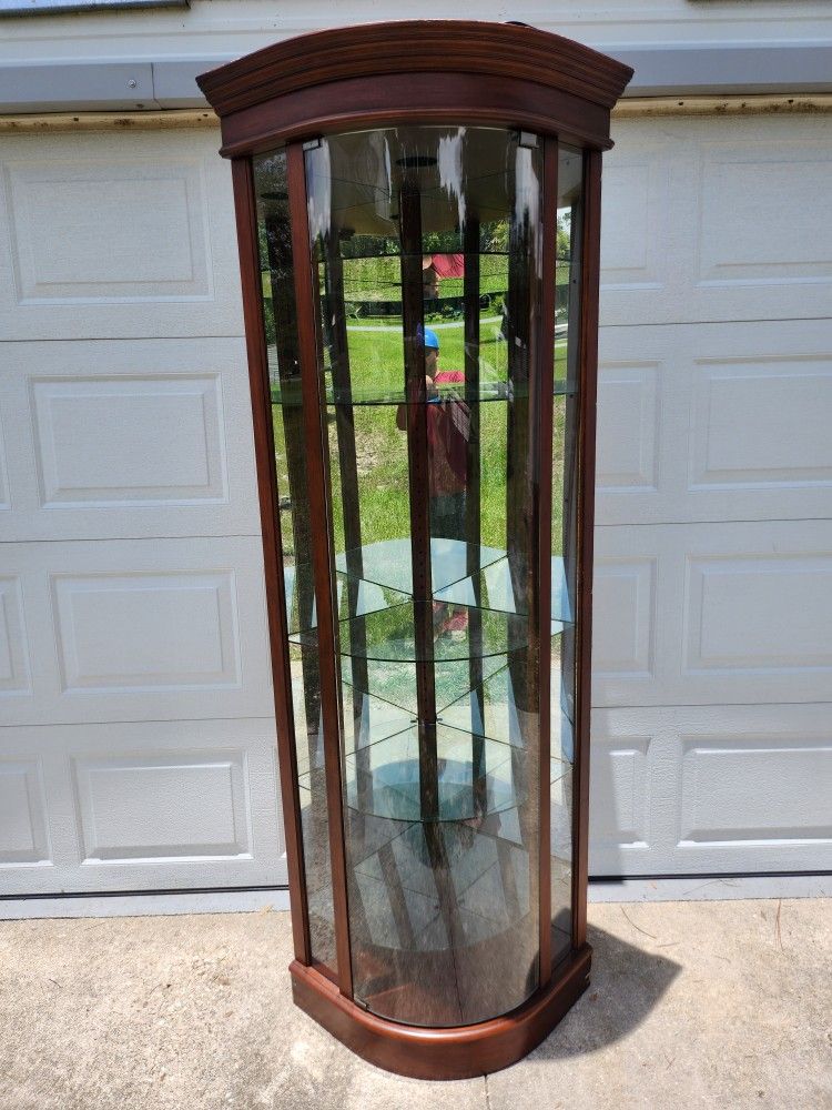 Corner Curio Cabinet 
