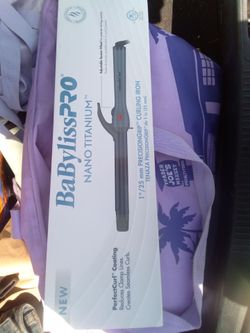 Babyliss pro nano titanium curling iron