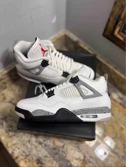Jordan 4 white cement size 11