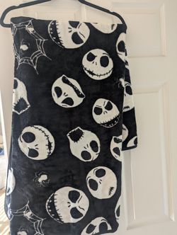 Throw Blanket Jack Skeleton