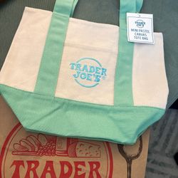 Trader Joe Mini Tote Bag
