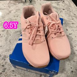 Pink Adidas - Size 6.5Y